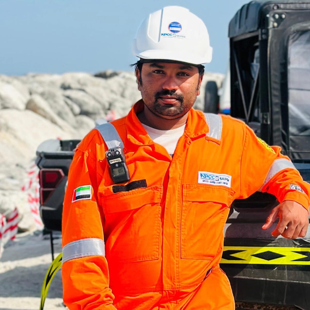 Abin Benjamin, Lifting Supervisor at Saipem